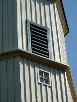 Detailansicht vom Turm